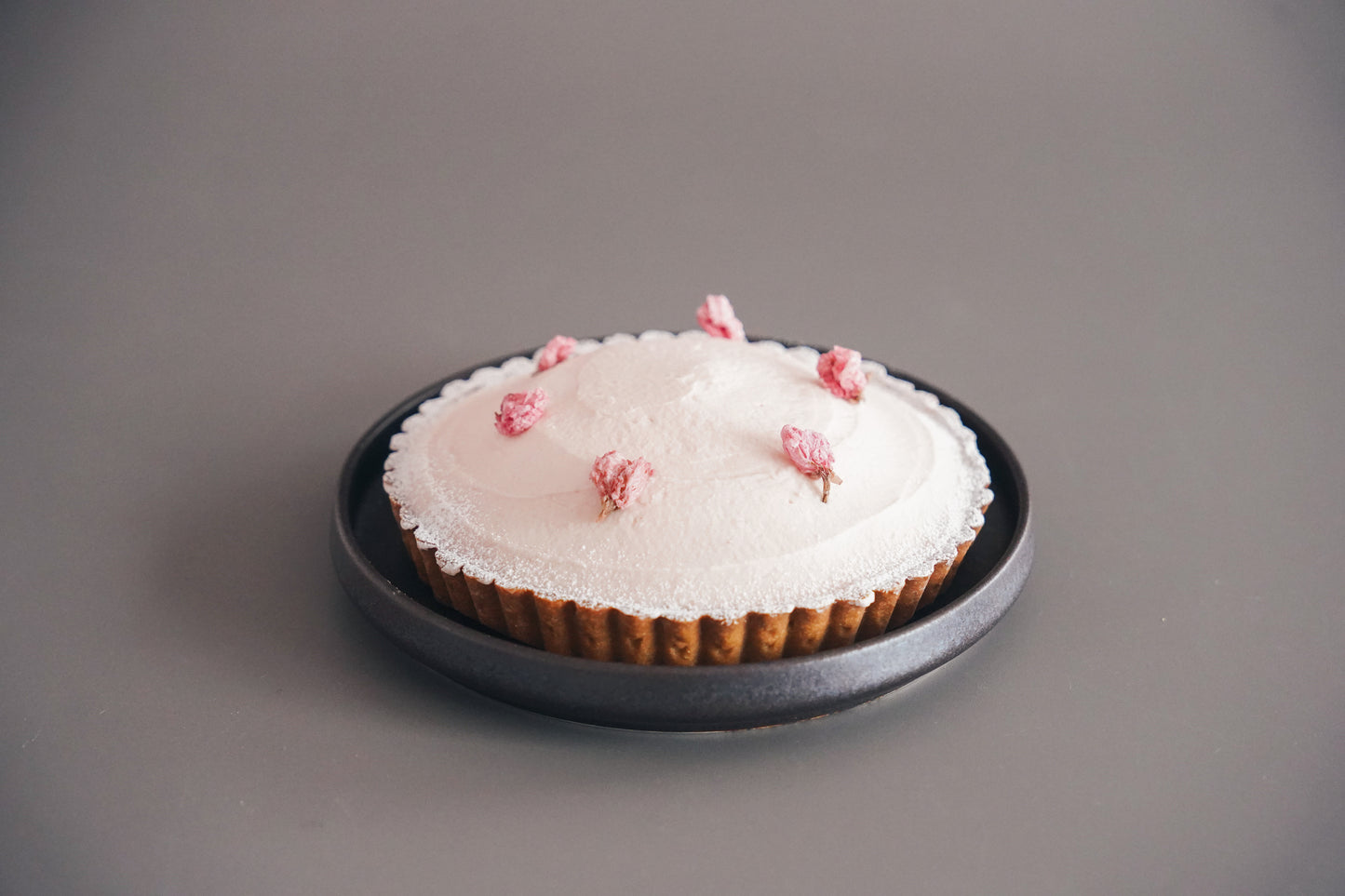 【春限定】桜と抹茶といちごのタルト