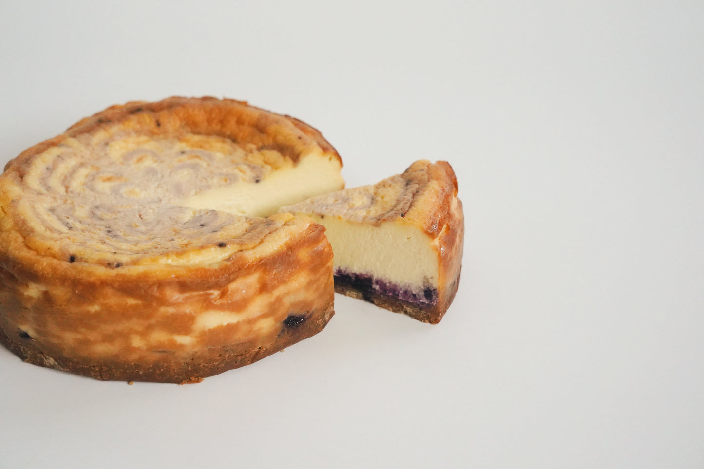 ブルーベリーニューヨークチーズケーキ