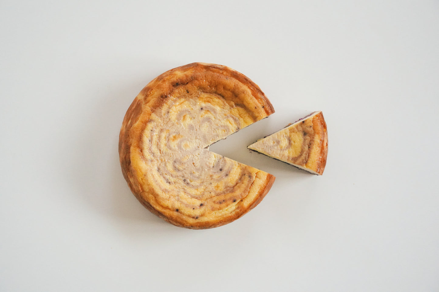 ブルーベリーニューヨークチーズケーキ