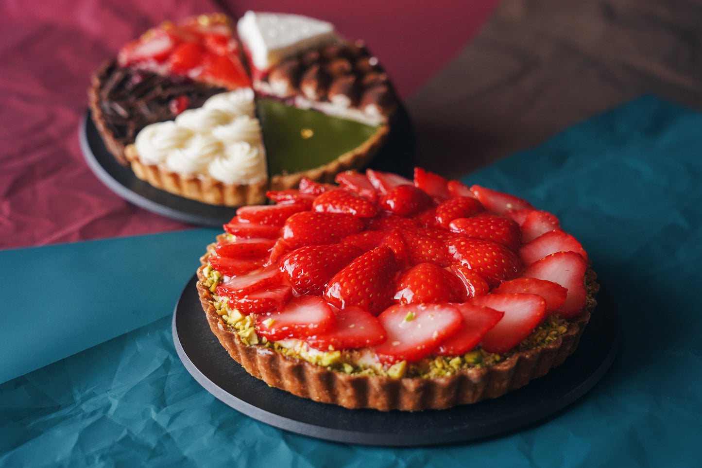 【予約販売・配送期間12月19日〜12月28日着】KUTEN。ストロベリーXmasタルト