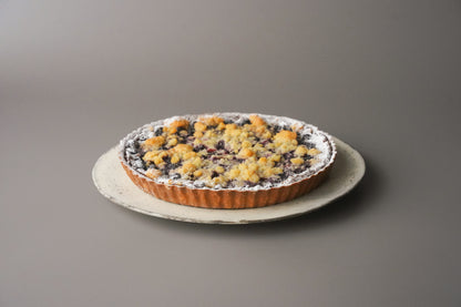 チョコとブルーベリーのクランブルタルト